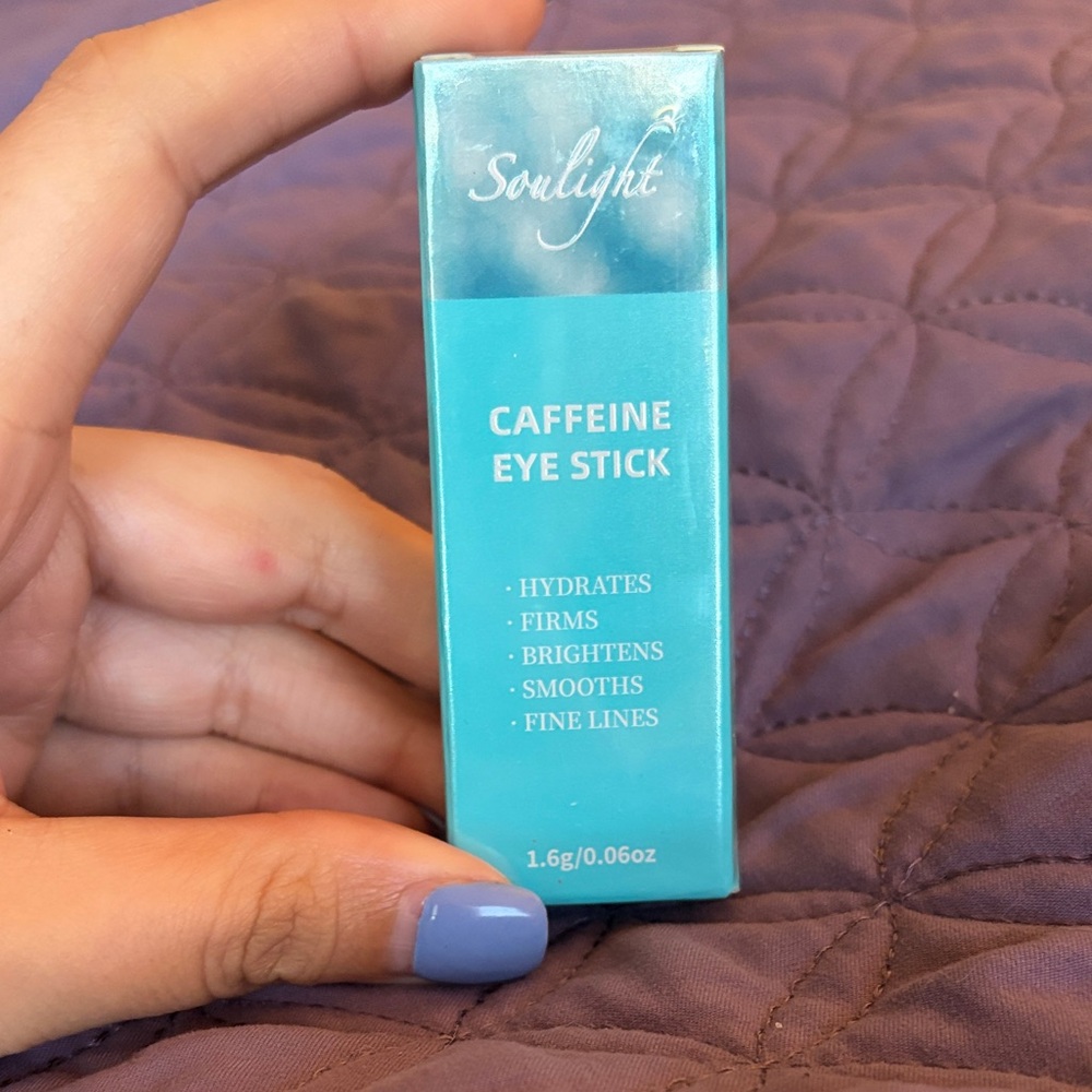 Soulight Caffeine Eye Stick - Turquoise Packaging